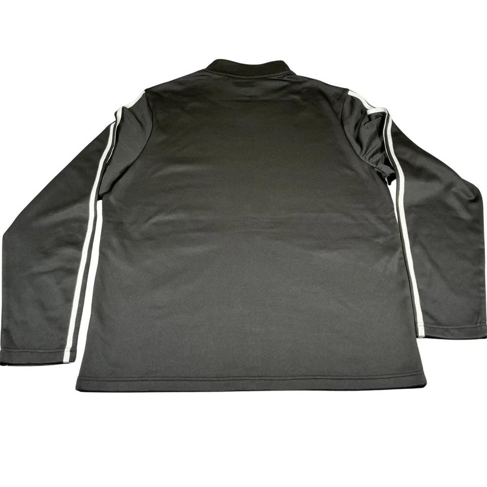 NFL Team Apparel New Orleans Saints Full Zip Jacket Men's‎ Large Black NWOT